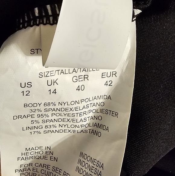 NWT Magicsuit Aubrey One Piece in Flutter Butterfly Print 12 Slimming - Picture 7 of 9